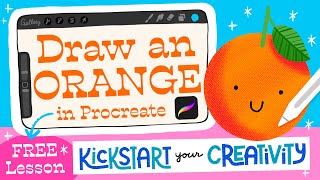 Draw a Cute Orange 🍊 in Procreate - FREE Lesson from my ✨Kickstart your Creativity✨ course by Bardot Brush 7,545 views 1 year ago 14 minutes, 4 seconds