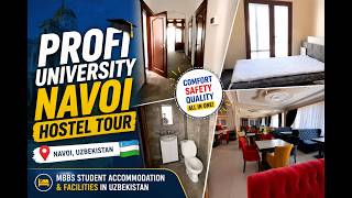 Profi University Navoi Hostel Tour 🏡 | MBBS Student Accommodation & Facilities in Uzbekistan