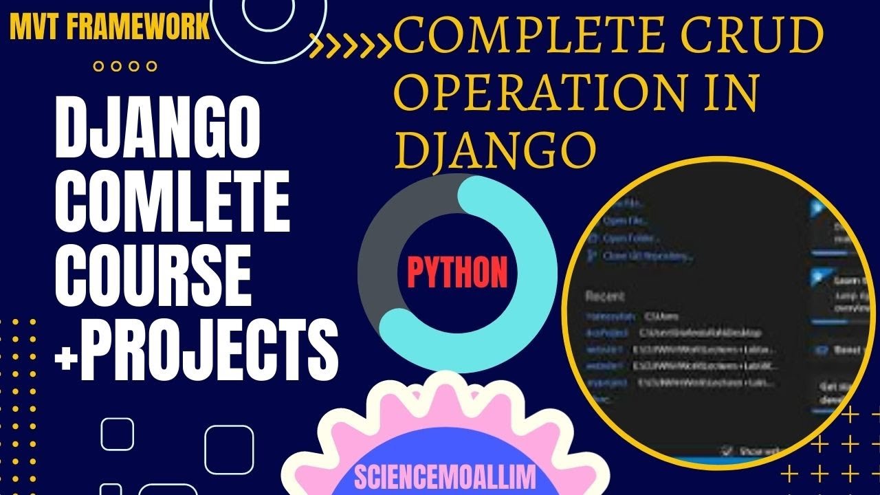 Django Complete Crud Create Read Update And Delete Operation In