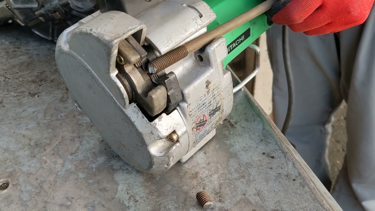 日立工機 全ねじカッタ CL10 - YouTube