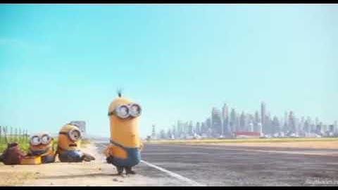 MINIONS MOVIE HITCHHIKING SCENE