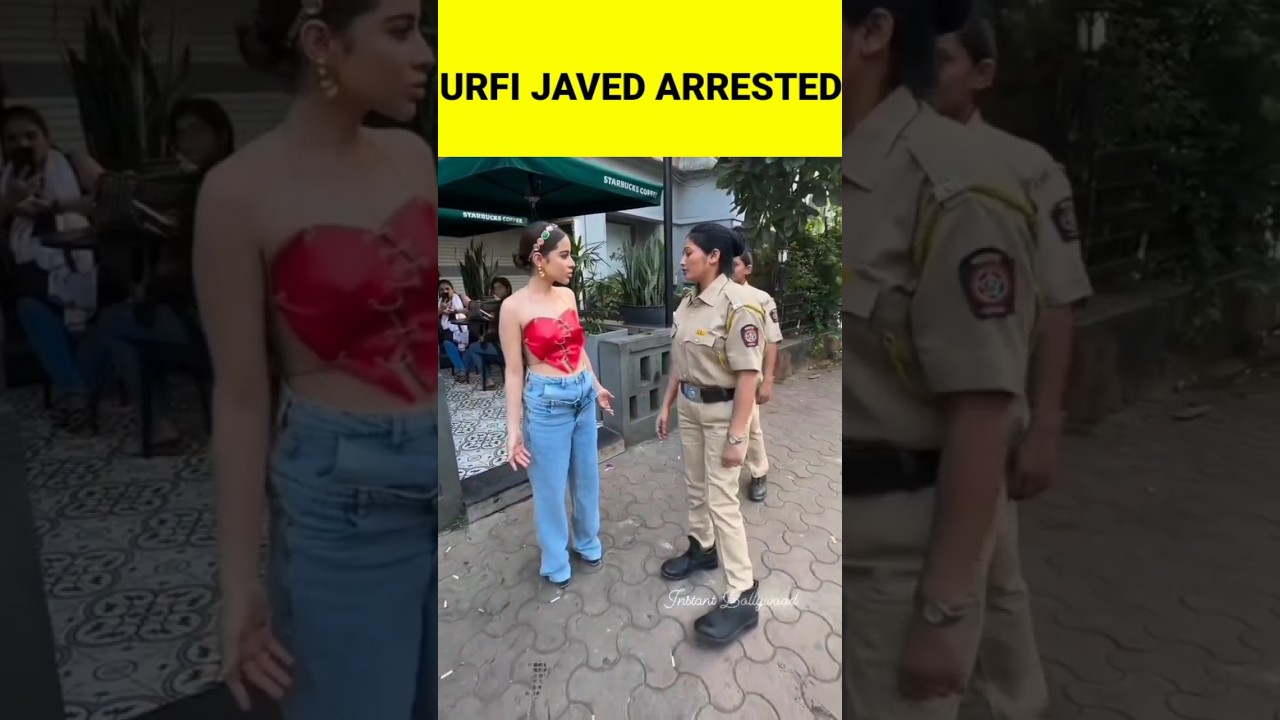 Urfi Javed arrested by Mumbai police 