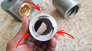 Many people don't know this, how to make a 3-point thread 