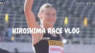 Kicking off the international track szn 🏃‍♀️⚡️| Race VLOG | Japan 🇯🇵