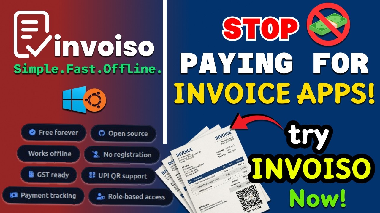 Invoiso App Walkthrough — click to play
