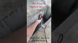 Your Pressure washer gun leaking??change the "0" Ring immediately Box Automovite equipments