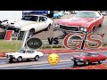 1969 Hurst Olds vs 1969 Buick GS 400 - STOCK DRAG RACE
