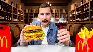 A French Wine Seller Found The Best Wine To Drink With A Bigmac