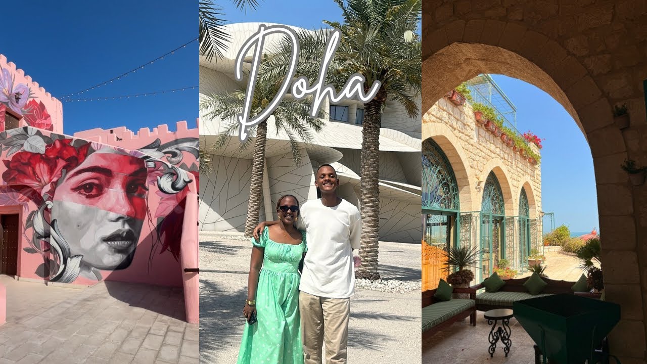 Doha Vlog Part 1 🇶🇦 | National Museum, Souq Waqif, MIA Park, Katara , Mina District & more..