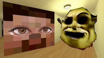 Cursed Steve And Cursed Shrek Nextbot Gmod