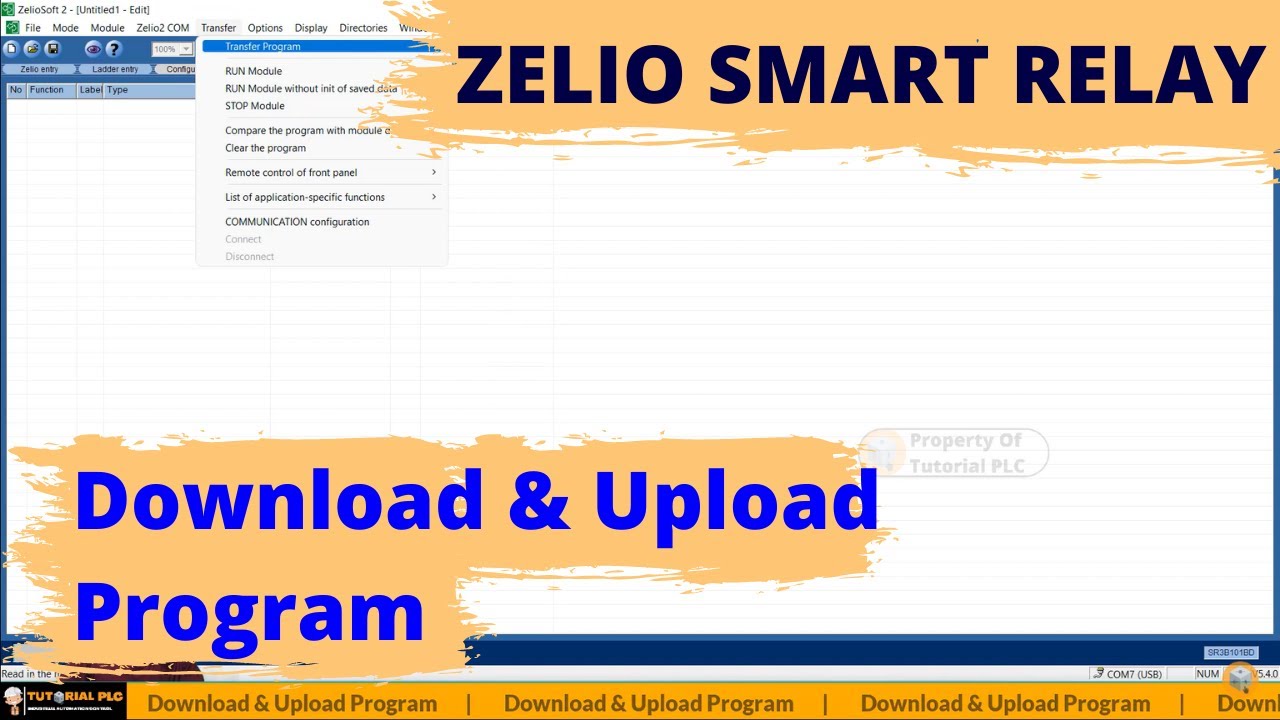 Backup Program dan Transfer Program Smart Relay Zelio PLC Zelio YouTube