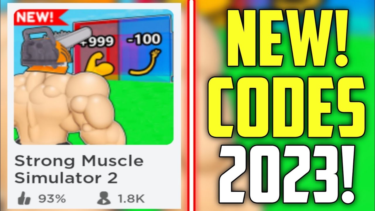 FUTURE CODES NEW ROBLOX STRONG MUSCLE SIMULATOR 2 CODES 2023 