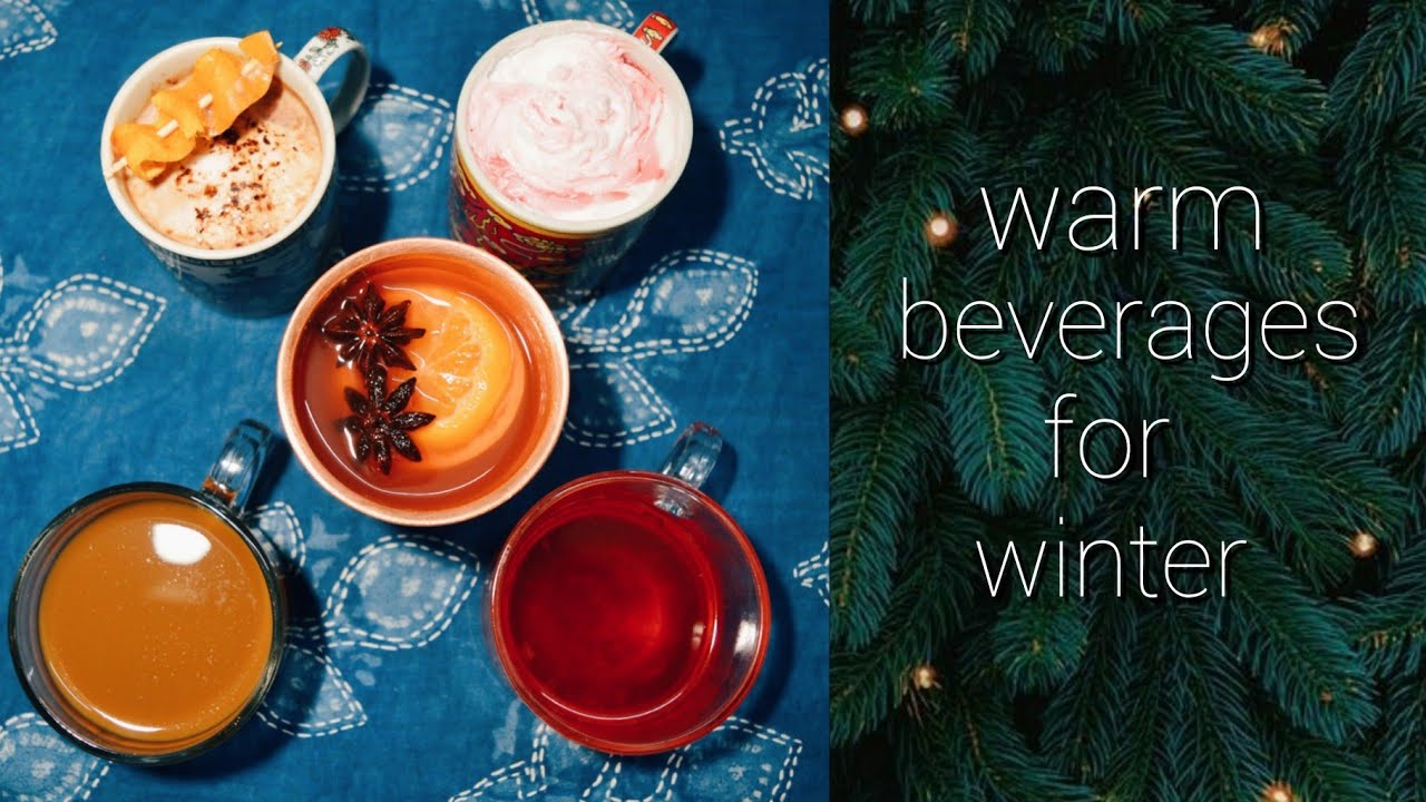 warm beverages for winter☃️ YouTube