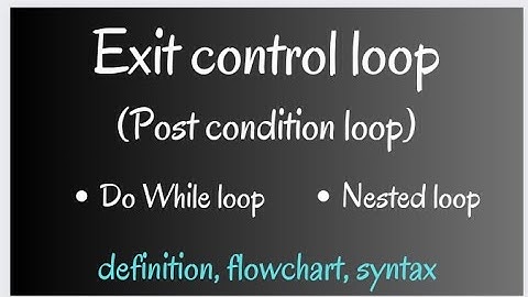 Exit control loop in c++. Do While loop.Nested loop. Post conditional loop #looping @simanstudies