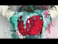 Red &amp; Green Holi Powder, Xtra Pine, 4x Lestoil, Zote Flakes, CIF Cleaner, &amp; Royal Pine | Sponge ASMR