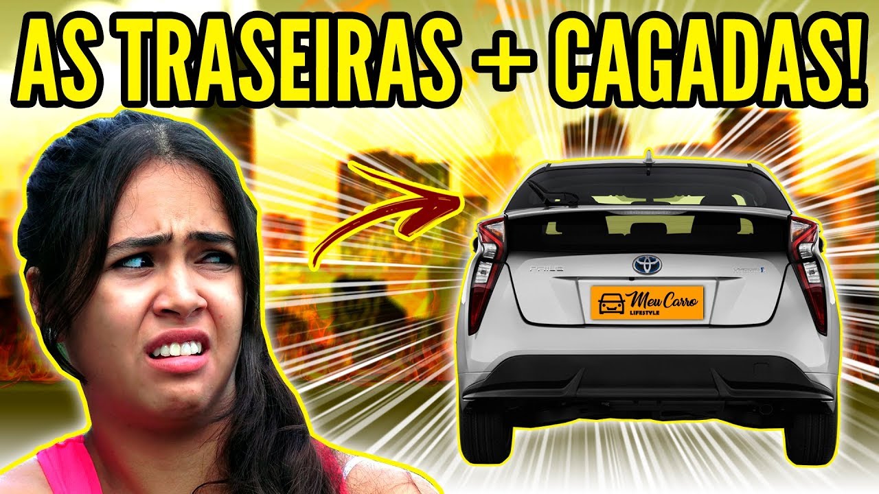 TOP 10 CARROS com TRASEIRAS MAIS FEIAS!