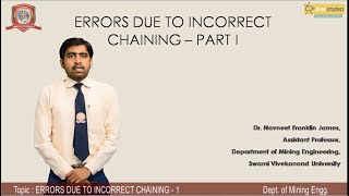 Famous Errors Due to Incorrect Chaining Part  - 1 | Dr. Navneet Franklin James | Svn University Net Worth