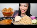 INDIAN CURRY + RICE (ASMR EATING SOUNDS) LIGHT WHISPER | SAS-ASMR