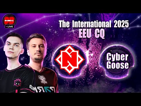 🔴[RU] Nemiga Gaming vs Cyber Goose  [Команда Соло] | The International 2025: Closed Qualifier |