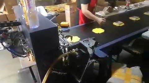 ASJ600 Automatic paper gluing machine for rigid box & hardcover