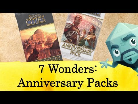 7 Wonders: Leaders Anniversary Pack, Board Game