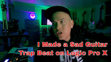 I Made a Sad Guitar Trap Beat but on my Ukulele on Logic Pro X
