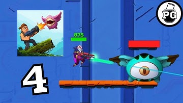 3. Space Station - Mr Autofire 💣 Gameplay Walkthrough |Part 4|