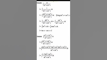 Integral of 1/sin^2(x)+cos^2(x)