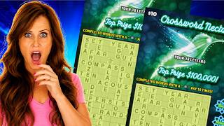 I Wish They All Paid Like This! Nectar Crossword Lottery Scratch Off Tickets