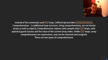 CoffeeScript presentation