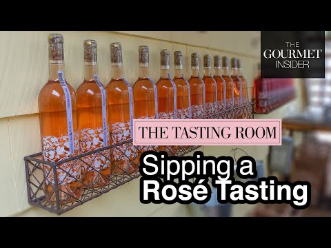 The Tasting Room, Sipping a Rosé Tasting – The Gourmet Insider