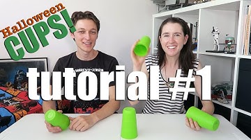 Halloween Cups Tutorial #1