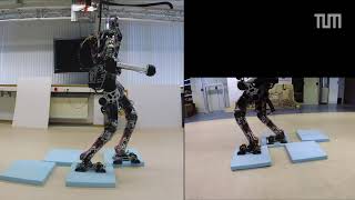 Humanoid Robot LOLA - Robustness to Soft and Hard Obstacles screenshot 4