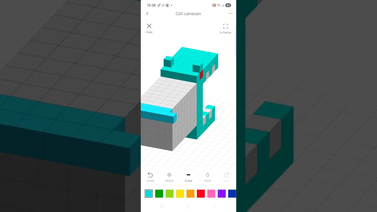 Göl canavarı yapımı(basit)