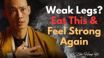 Master Shi Heng Yi || One Food to Heal Your Legs FAST || Shaolin Master Explains