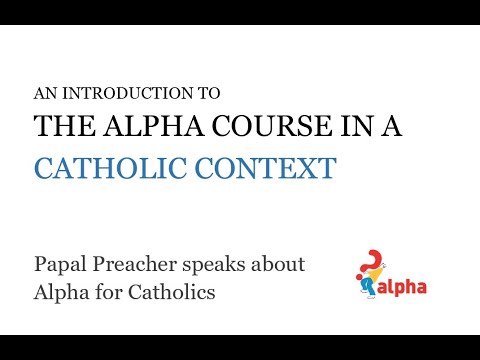 The Alpha Course in a Catholic Context - YouTube