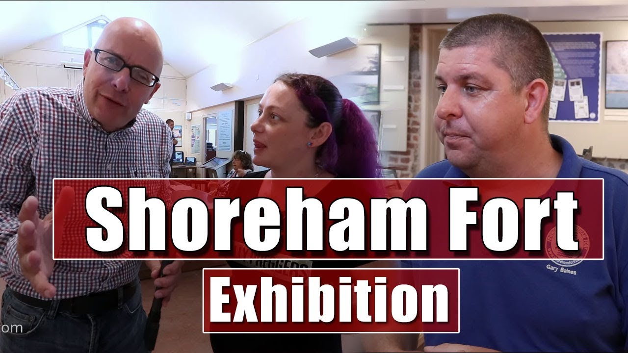 Shoreham Fort Exhibition at the Marlipins in Shoreham