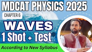 MDCAT Physics Lectures 2025 Waves One Shot I Waves MDCAT One Shot Lecture I MDCAT Physics Prep 2025