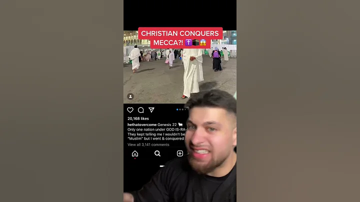 CHRISTIAN LIES To Enter MAKKAH!✝️🕋😱| Conquered Mecca?❌ #islam #muslim #christian #makkah #shorts