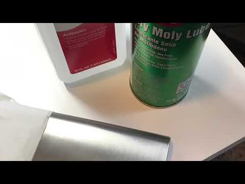 Using molybdenum lube to etch on metal (instead of Cermark) : r