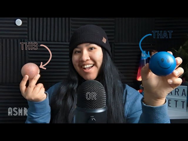 ASMR - This OR That!!