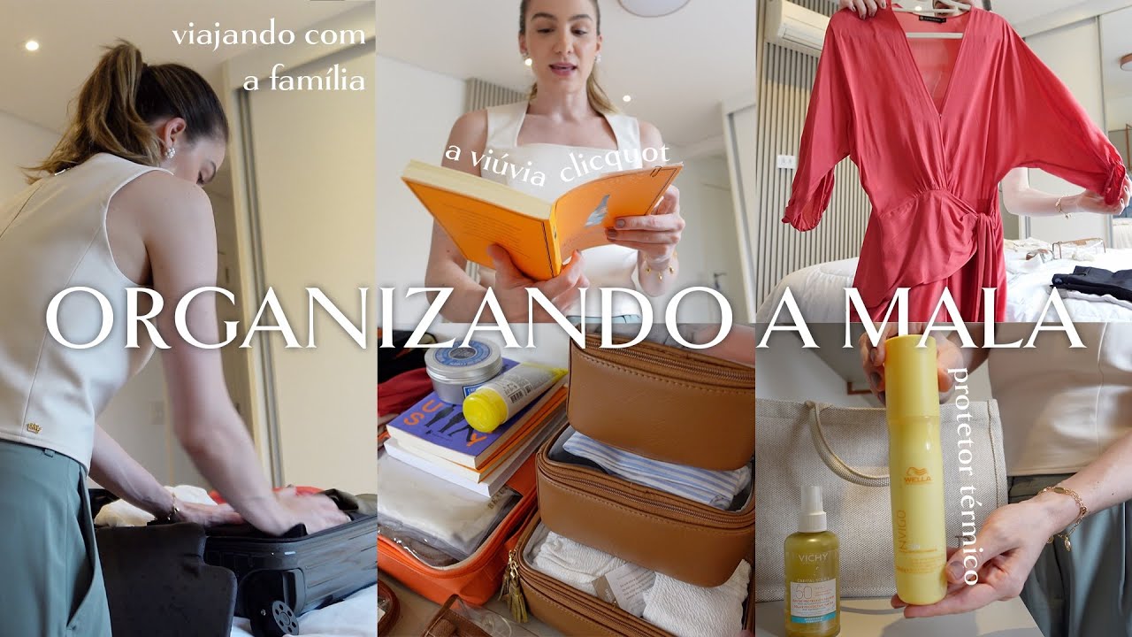 Arrumando a mala para o fim de ano | Dicas de organização