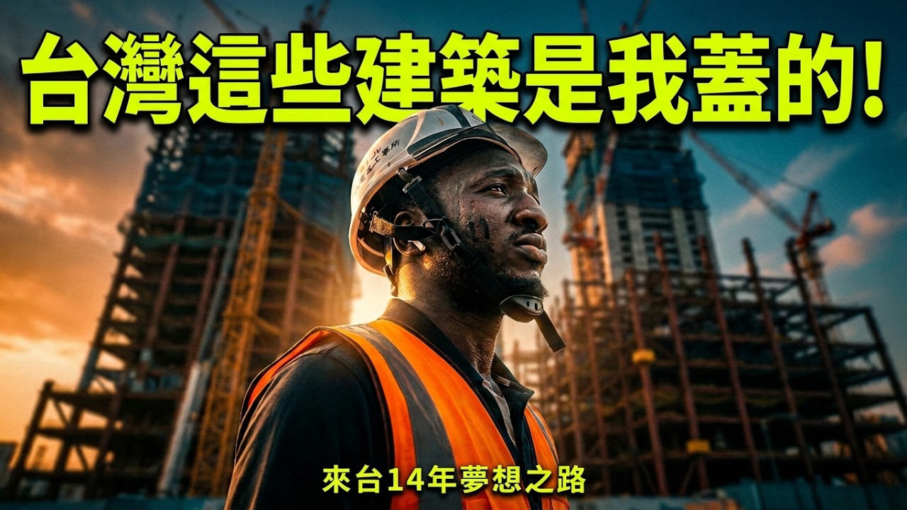 來台14年的真心話💗從追夢的留學生到專業的土木工程師👷🏾♂️我用雙手建設我愛的台灣❤️【哇係黑龍】Building Taiwan: My 14-Year Dream Journey 縮圖