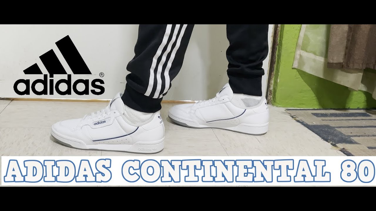 Arte reembolso Prestigio ADIDAS CONTINENTAL 80 blancos | Adidas Continental 80 WHITE | Review and  UNBOXING Adidas Continental - YouTube