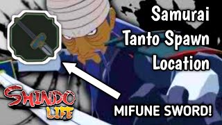 Samurai Tanto Spawn Location | Shindo Life
