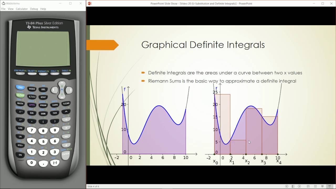 Video 20 U Substitution and Definite Integrals - YouTube