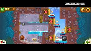SNAIL BOB 2 - Chapter 4 Winter Story - Level 20 - Hunter Hamster - puanputigames