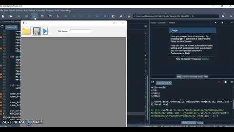 Darsh Garg / Project - 162 (Html IDE - 3) / WhiteHat Jr / Python Coding / Spyder