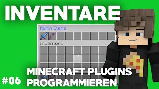 Inventare erstellen ! | Minecraft Plugins programmieren für Anfänger #06