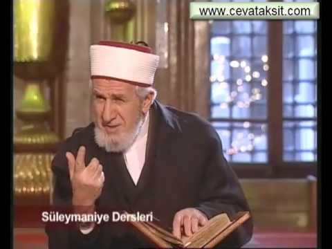 Namazdan Çalanlar. Zinaya Yaklaşmayın Süleymaniye Dersleri 035